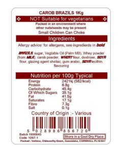 CAROB BRAZILS  1KG