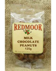 MILK CHOCOLATE PEANUTS 125G