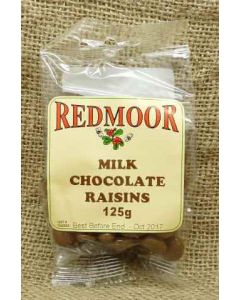 MILK CHOCOLATE RAISINS 125G