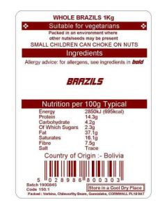 BRAZILS WHOLE KG