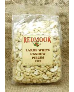 CASHEWS LARGE WHITE PIECES 500G