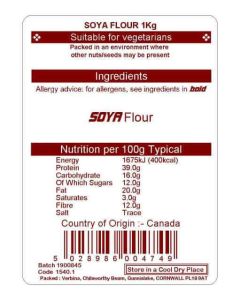 SOYA FLOUR 1KG