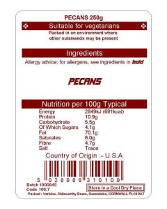 PECANS 250G