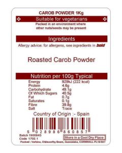 CAROB POWDER 1KG