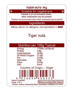 TIGER NUTS LARGE  KG
