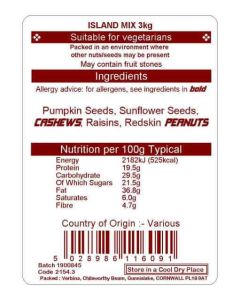 ISLAND MIX 3KG