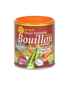 MARIGOLD SWISS VEG BOUILLON ORG 6X150G