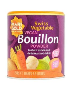 MARIGOLD VEG BOUILLON LOW SALT 1 X 150G