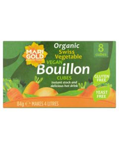 MARIGOLD BOUILLON CUBES YEAST FREE 1 1 X 8S