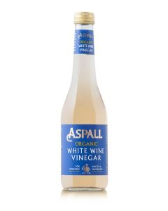 ASPALL ORG WHITE WINE VINEGAR 6X350ML