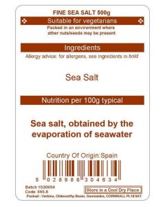 SALT SEA FINE 500G