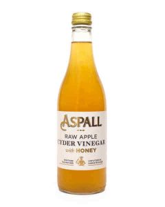 ASPALL RAW ORGANIC UNFILTERED CYDER VINEGAR 500ML X6