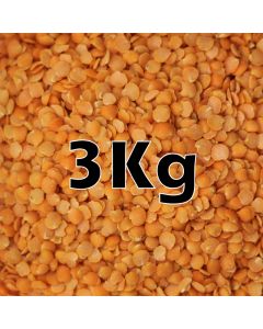 LENTILS RED ORG. 3KG