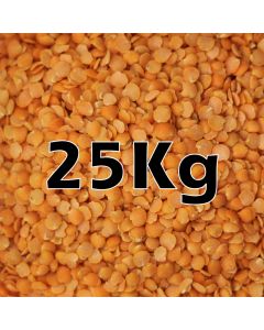 LENTILS RED ORG. 25KG