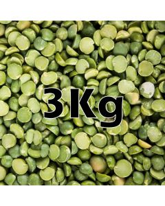 PEAS GREEN SPLIT ORG. 3KG