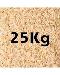 LONG BROWN RICE ORG. 25KG