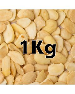 ALMONDS BLANCHED ORGANIC  1KG