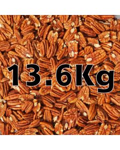 PECAN HALVES ORG 13.6KG