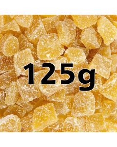 GINGER CRYSTALLISED ORG 125G