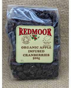 CRANBERRIES APPLE JUICE INFUSED ORG  500G