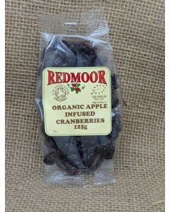 CRANBERRIES APPLE JUICE INFUSED ORG  250GM