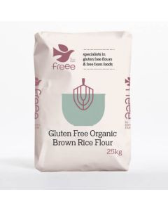 DOVES BROWN RICE FLOUR ORGANIC 25KG