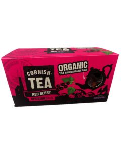 CORNISH TEA ORG FUSION RED BERRY 1 X 15 BAGS