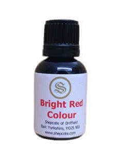 SHEPCOTE BRIGHT RED FOOD COLOURING 6X28.5ML