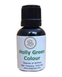 SHEPCOTE HOLLY GREEN FOOD COLOURING 6X28.5ML