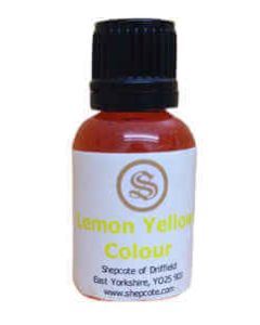 SHEPCOTE LEMON YELLOW FOOD COLOURING 6X28.5ML