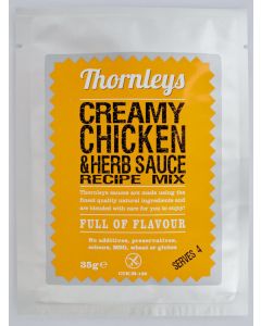 THORNLEYS CREAMY CHICKEN & HERB SAUCE 1 X 35G