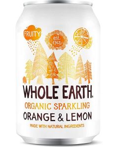 W/E SPARKLING  LEMON & ORANGE ORGANIC  24X330ML