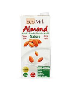 ECOMIL ALMOND NATURAL DRINK 1LTR X 6