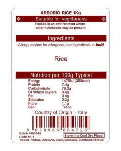 RICE ARBORIO KG