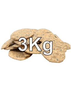 SESAME PEPPER CRACKERS 3KG