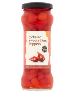 COOKS & CO SWEETY DROP RED PEPPERS 1 X 235G