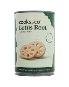 COOKS&CO LOTUS ROOT 1 X 400G