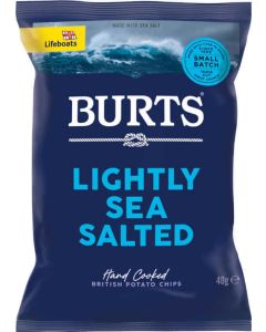 BURTS LIGHT SALT 20 X 40G (DARK BLUE)