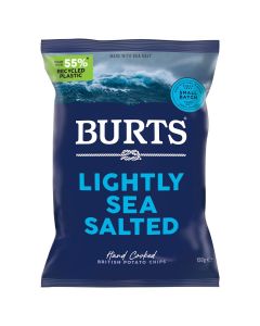 BURTS LIGHT SALT 10 X 150G (WHITE)