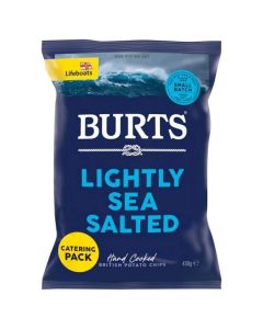 BURTS LIGHT SALT 4 X 450G (WHITE)