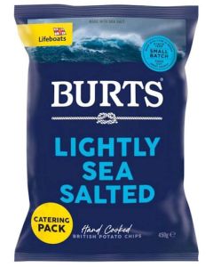 BURTS LIGHT SALT 4 X 450G (WHITE)