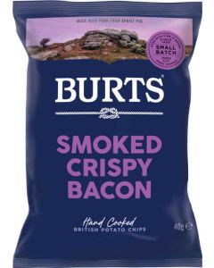 BURTS SMOKED CRISPY BACON 20X40G