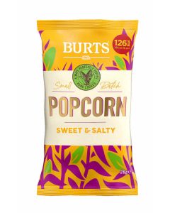 BURTS SWEET & SALTY POPCORN 24X20G