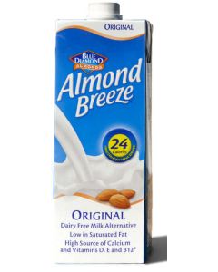 BLUE DIAMOND ALMOND BREEZE ORIGINAL DRINK 1LTR X 8