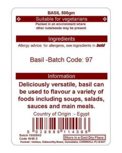 BASIL 500G