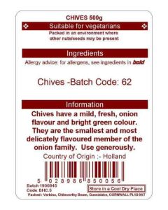 CHIVES 500G