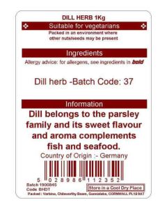 DILL HERBS KG