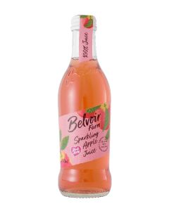 BELVOIR SPARKLING PINK LADY APPLE JUICE 12X250ML