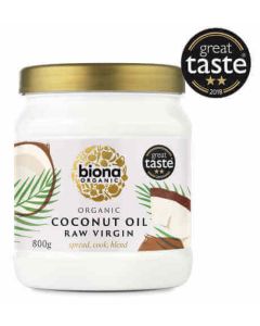 BIONA ORGANIC VIRGIN COCONUT OIL 800G X 1