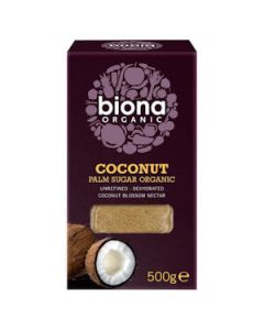 BIONA ORG COCONUT PALM SUGAR 500G X 1